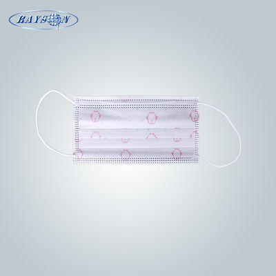 Surgical Usage Medical Non Woven Fabric For Disposable Face Mask With Funny Face